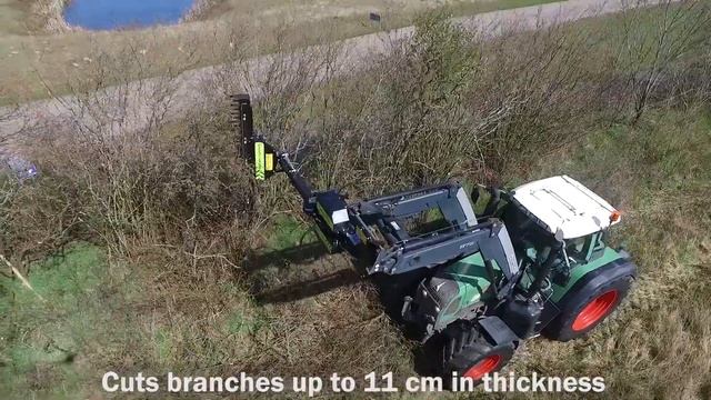Finger Bar Hedge Cutter for Tractor | GreenTec HX 170 - 270 смотреть онлайн