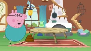 Папа Свин съел какашки! Свинка Пеппа мультик-анимация