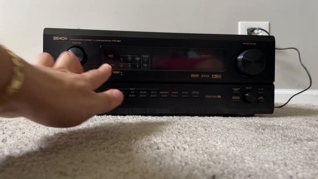 How to Factory Reset Denon AVR-3801 7.1 Home Theater Surround Receiver смотреть онлайн