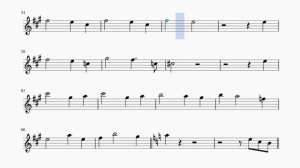 Белеет мой парус (Песня Остапа). Г.Гладков - Ю.Ким. Для альт сксофона