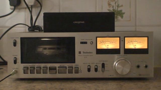 Technics RS 615 US Cassette deck 1976 - 1978 смотреть онлайн