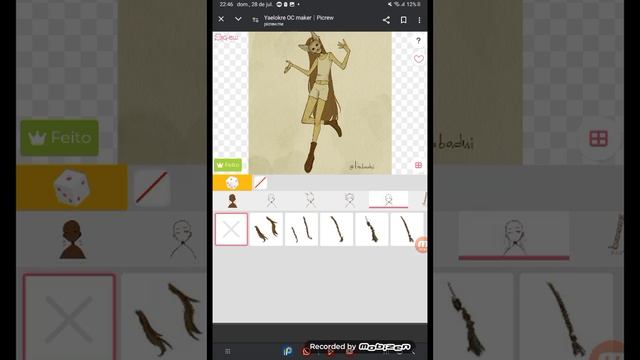 Jogando Yaelokre Oc Maker