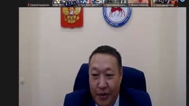 Выступает зам. министра внешних связей РС (Я) Сергей Хатылыков, выпускник Таттинской гимназии смотреть онлайн