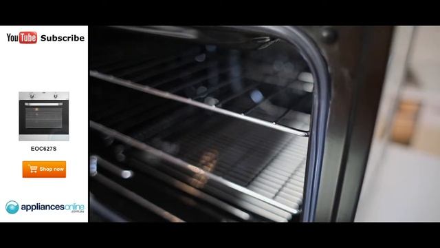Overview of the contemporary and functional Chef EOC627S electric wall oven - Appliances Online смотреть онлайн
