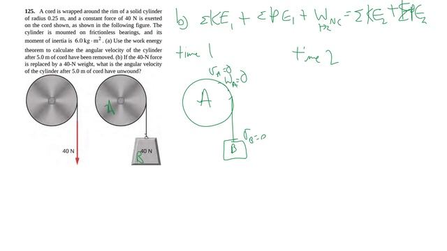 10-125. Rotational kinetic energy and the no-slip condition смотреть онлайн
