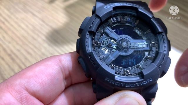 Casio G-shock Ga-110-1bdr