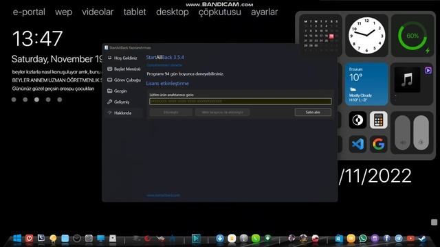 Windows 11 22H2 görev çubuğu taşıma смотреть онлайн