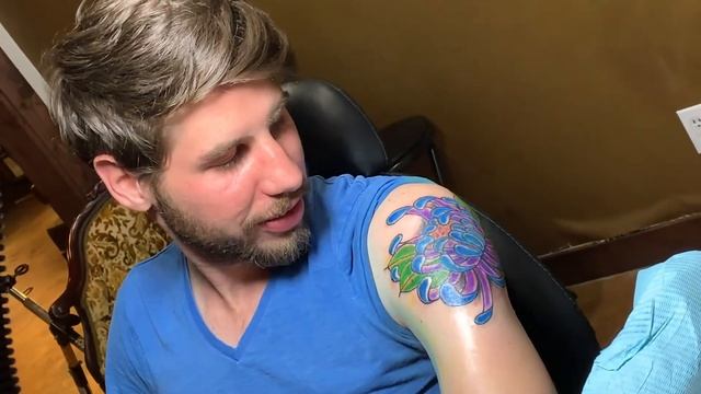 Getting My Old Tattoo Covered Up | Houston Vlog смотреть онлайн