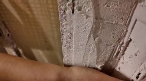 Оконный откос, шпаклевка по пене