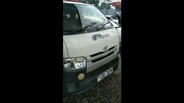 Toyota Hiace 2014 model. slightly used, on OFFER смотреть онлайн