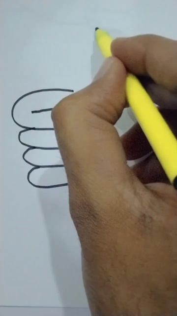 Easy thumb drawing #shorts #art #drawing смотреть онлайн