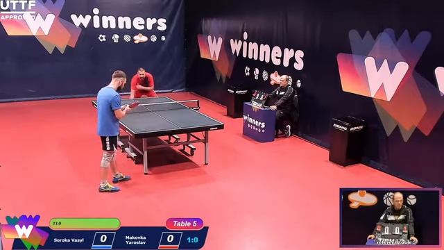 WINners League 24.09.2021 Soroka V. - Makovka Y. 15:45 смотреть онлайн