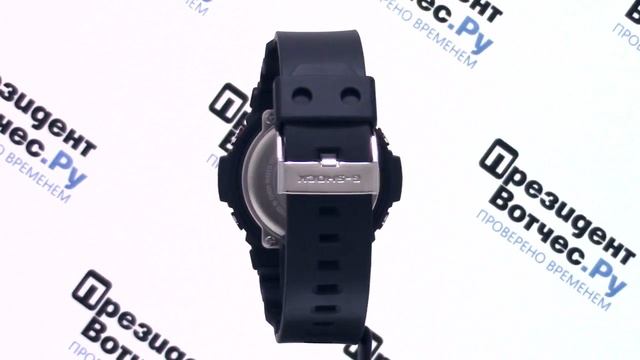 Casio G-SHOCK GA-200-1A [GA-200-1AER] - Круговой обзор от PresidentWatches.Ru смотреть онлайн