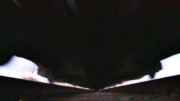 FAST BNSF Intermodal Stack Train Flies Over Camera!