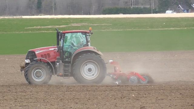 Tillage 2021 | Case IH Puma 140 & Unia Ares L 3 disc harrow смотреть онлайн
