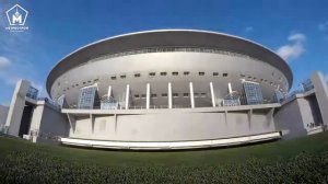 Испытания выдвижного поля стадиона «Зенит-Арена»