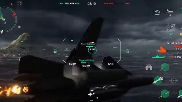 SU-47 Berkut TEASER Video | Strike Fighter Tier-II | Modern Warships смотреть онлайн