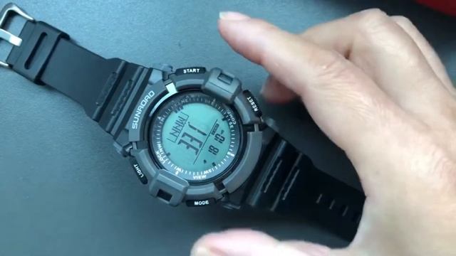 SUNROAD ACHIEVE 820 sports watch operation video смотреть онлайн