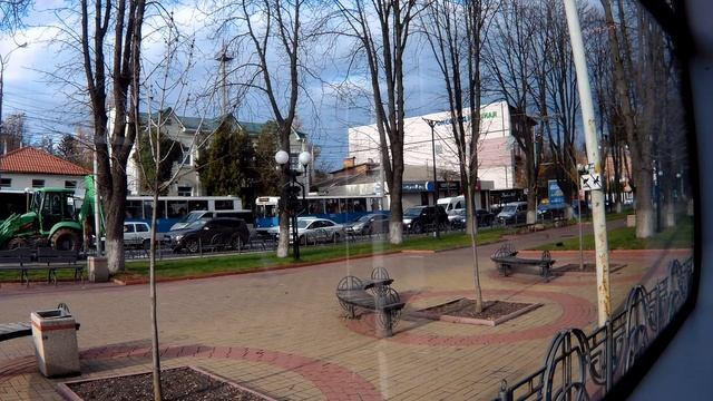 FHD. Осень. 06 Новый трамвай KT4UA "VinWay" №221. Вид из окна. Медицинский университет–Площадь Стус смотреть онлайн