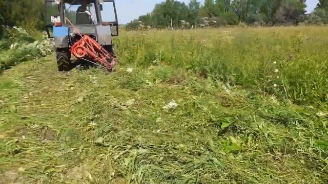 раскашиваем поле, не кошеное с СССР. смотреть онлайн