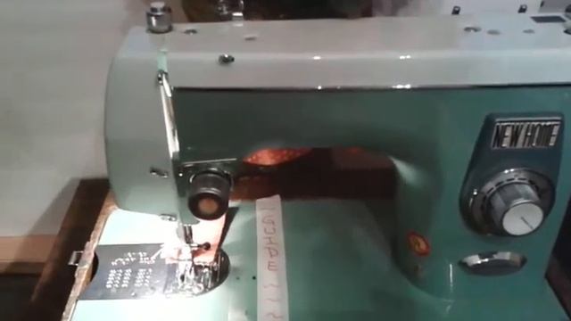 NEW HOME STREAMLINER 443 JANOME SEWING MACHINE DEMO смотреть онлайн