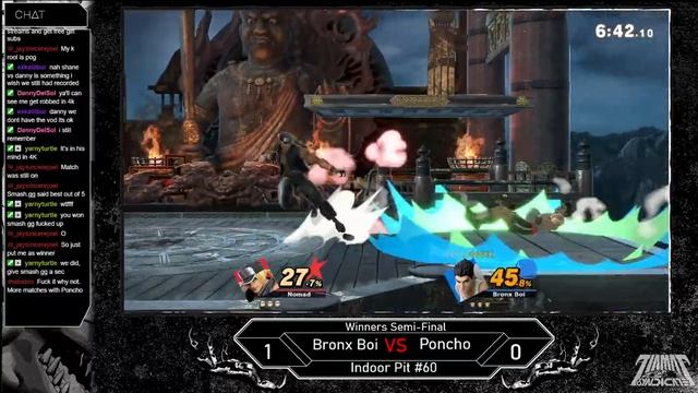 The Indoor Pit #60 | Winners Semi-Finals | Bronx Boi (Little Mac) vs Poncho (Terry) смотреть онлайн
