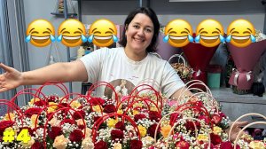 🌷Неделя флориста #4 - Смеёмся и творим красоту| Вечера встречи выпускников