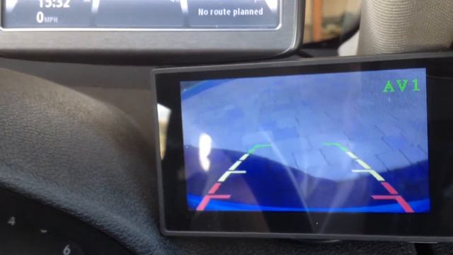 Car 'Reversing Camera' installation and problems with LCD screen interference смотреть онлайн