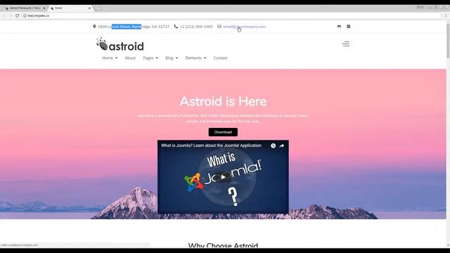 Astroid :: How to manage contact information for your Astroid Template смотреть онлайн