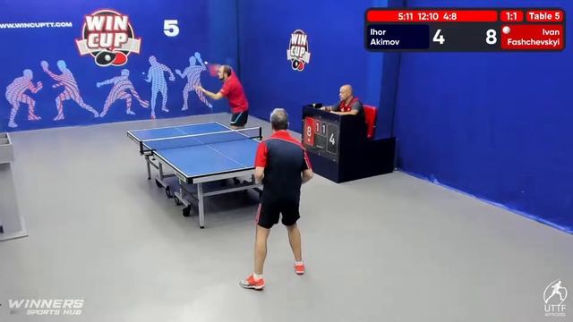 02:30 Ihor Akimov 2-3 Ivan Fashchevskyi South 6 WIN CUP 19.10.2022 WINCUP | TABLE TENNIS смотреть онлайн