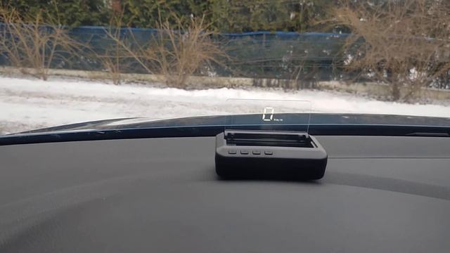 HUD C 100 - Wyświetlacz Informacji Z Komputera Auta Na Przedniej Szybie.