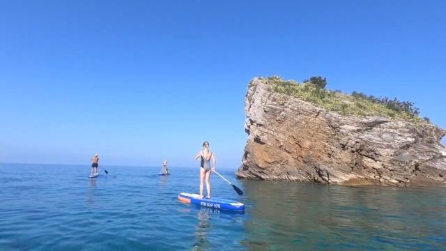 SUP Surfing in Budva смотреть онлайн