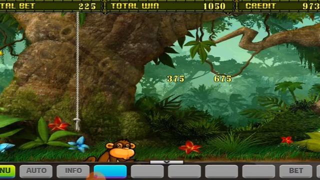 Бонусная игра в игре GRAZY 2 MONKEY смотреть онлайн