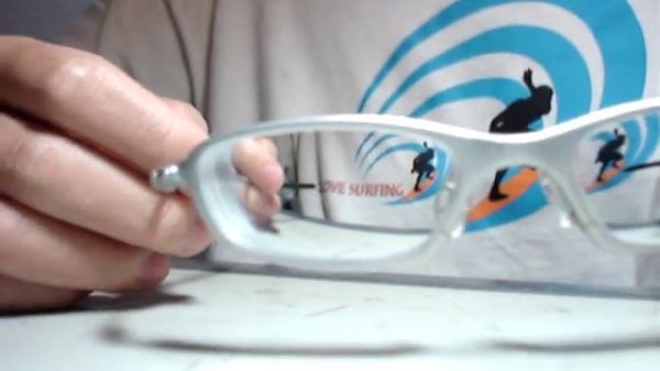 OAKLEY O5 RX FRAME with -14D thick lens ,strong glasses