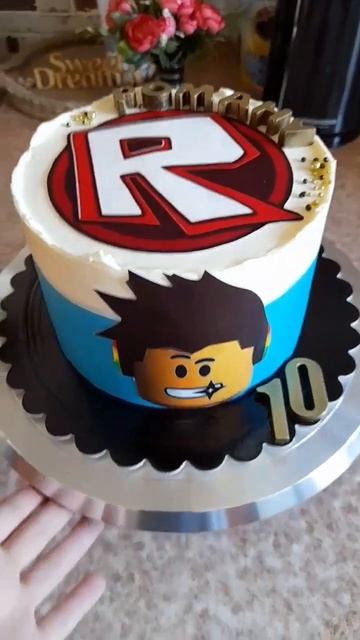 Торт Роблокс для мальчишки