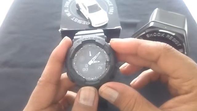 REVIEW CASIO G-SHOCK GA-100-1A1 FULL BLACK ORIGINAL BM смотреть онлайн