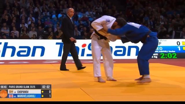 Мурад ЧОПАНОВ 🇷🇺 🆚️ Vazha MARGVELASHVILI 🇬🇪, схв.за 3️⃣ место-66кг
Большой Шлем Париж 🇫🇷 2025