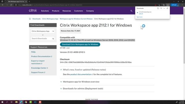 How To Install Citrix Workspace On Windows | Citrix Workspace | Citrix смотреть онлайн