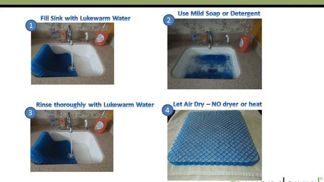 How to Wash Your WonderGel Seat Cushion смотреть онлайн