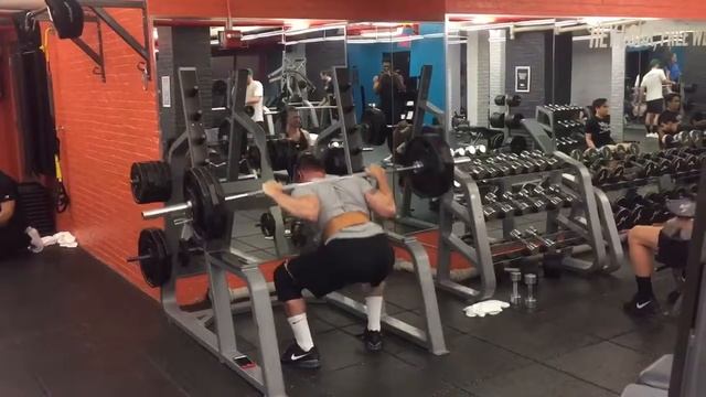 Joey 325 SQ x 5 reps @7 смотреть онлайн