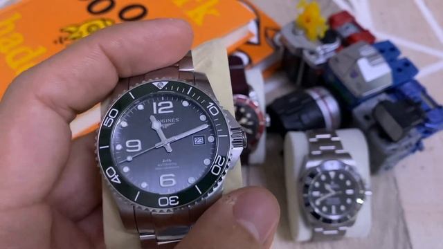 2020 Divers Battle Royale - 124060 Rolex Submariner vs Oris vs Longines Hydroconquest vs Tudor смотреть онлайн