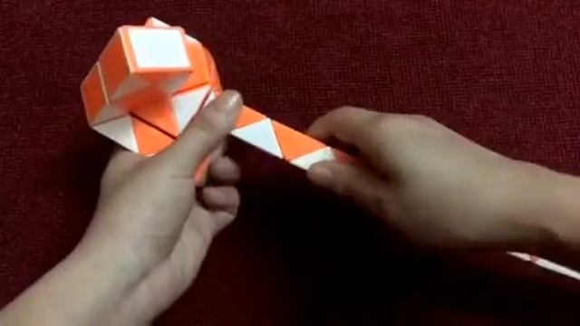 Rubik's Snake or Smiggle Snake Puzzle 48 - Fish - 鱼 смотреть онлайн