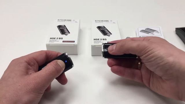 Hormann HSE2 868 BS programmeren instellen смотреть онлайн