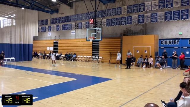 11/30/22 - Santiago vs Mission Hills (La Jolla Country Day Sweet 16 Invitational) 4th Quarter смотреть онлайн