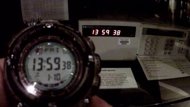 Casio Radio Controlled Time Calibration vs Atomic Clock Test (Greenwich Royal Observatory) смотреть онлайн