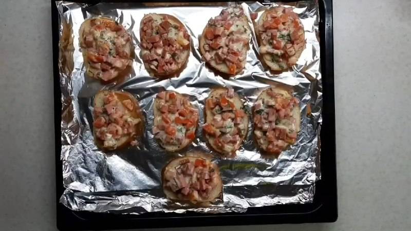 Горячие бутерброды в духовке смотреть онлайн