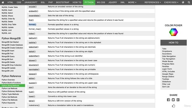 036 Built-In Functions + Methods смотреть онлайн