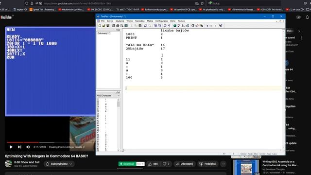int nie zawsze jest szybszy od float! Zwłaszcza w Basic od M$! смотреть онлайн