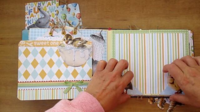 First Year _Scrapbook Baby Album _ Ciao BElla Dt смотреть онлайн