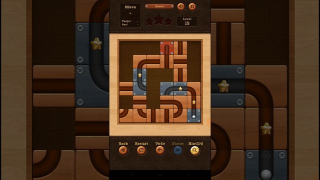 Quasar Level 15 Walkthrough 3 Stars Roll The Ball смотреть онлайн
